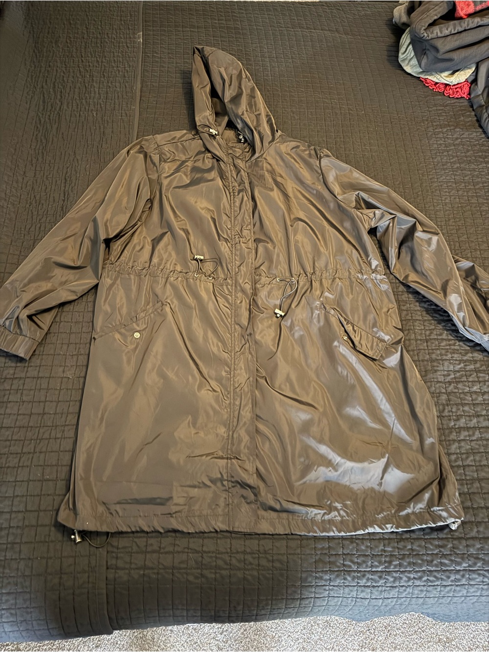 torrid black Hooded Utility Jacket